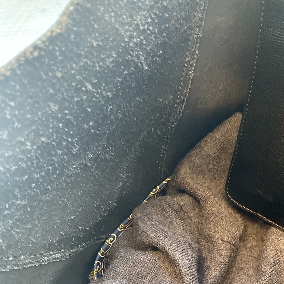 L.K.BENNETT SAFFIANO LEATHER EDGY CLASSI.C Frm LONDON Tote LUX GORG - Picture 12 of 15